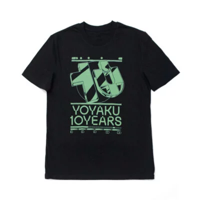 T-SHIRT YOYAKU 10 YEARS Black / Green