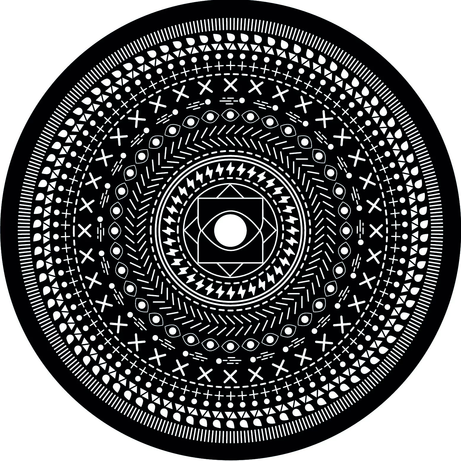 The Eye Of The Joule - Two Sided Slipmat